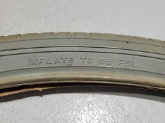 Cheng Shin Pneumatic Wheelchair Tire, grey, size 22″ x 1-3/8″ C-86 Tread