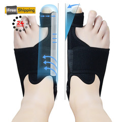 MOONSMILE 1 Pair Foot Bunion Corrector for Women & Men, Night One Size, Black