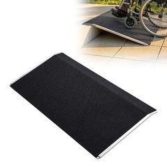 VEVOR Shed Ramp for Doorways 32″ x 15″ Platform Aluminum Ramp 400lbs Load