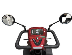 350W Senior Mobility Scooter 48V 20Ah 37 miles Long Range 300lbs 8Mph Low Speed