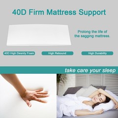 Sagging Mattress Support Fixing Sinking Bed 47.5×25.4 Inch High Density Foam