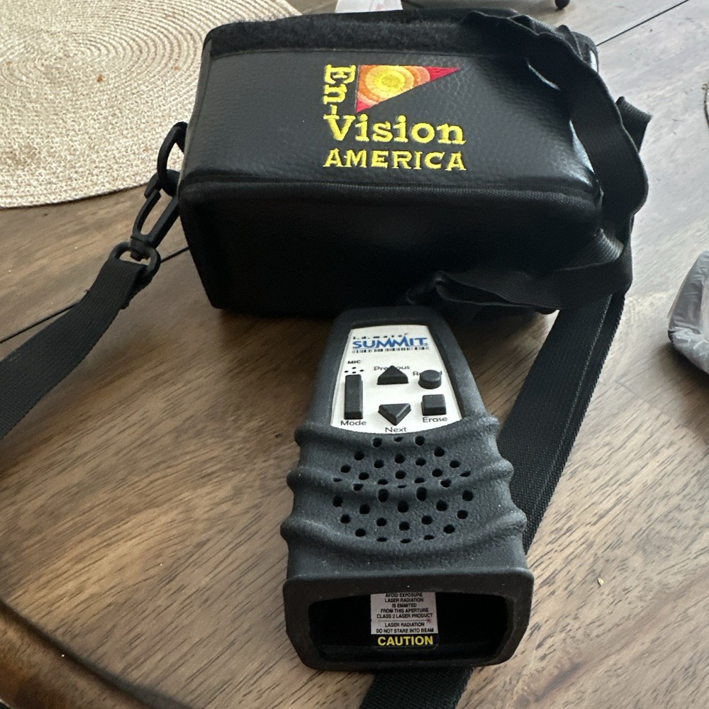 En-Vision America Summit Portable Handheld Barcode Scanner w/ Case & Adapter