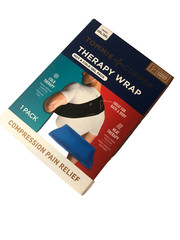 Tommie Copper Compression Therapy Wrap Lower Back Shoulder Black 2XL-3XL