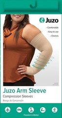 Juzo Soft 2002, Compression Armsleeve with Silicone Top Band, 30-40 mmHg , Regul