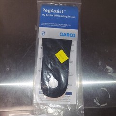 Darco PegAssist Insole Men’s Medium Size 10.5 – 12 NEW