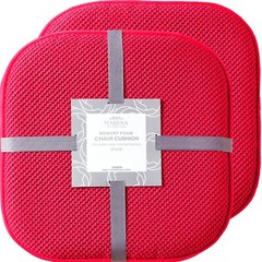 Premium Thick Cushion Nonslip Rubber Back Memory Foam Honeycomb Seat Chair Pad