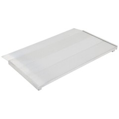 4.38″H 700lbs Capacity Threshold Ramp Bridge Portable Aluminum Angled Entry