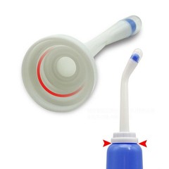 500ml Portable Travel Bidet Sprayer for Personal Hygiene Handheld Nozzle Bottle
