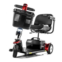 Pride S73 Go-Go Sport, Red AND Blue Shroud Inserts 3 Wheel