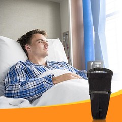 Catheter Leg Bag Holder Sleeve Cotton Fabric Urine Drainage Cover XL