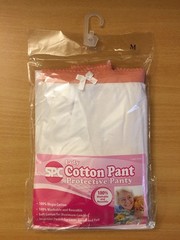 Lady Protective Panties Bladder Control Incontinence Virgin Cotton SPC Washable