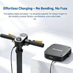 [PLUS] 32Lb Ultra Lightweight Fold & Travel Motorized Electric Mobility Scooter