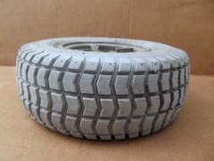 Rascal 600 mobility scooter parts: 2 main drive wheels dry-rot