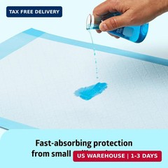 Medline Light Absorbency Underpad, 23″ x 36″, 50 Count, Disposable Bed, Furnitur