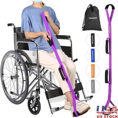 Leg Lifter Strap Knee Hip Surgery Rehab Mobility Aid Independent Leg Movement US