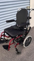 Quickie IRIS Tilt-In-Space Wheelchair Manual Transport JAY J3 Back & Cushion