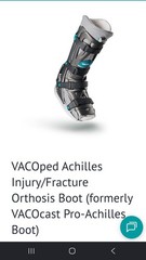 VACOped Achilles Walking Boot + EvenUp Bundle – Size Large – $200 OBO