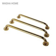 Gold Polished Brass Bathroom Bath Shower Safety Grab Bar Toilet Hand Rail Holder