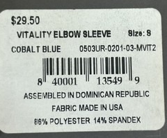 Tommie copper 2 pack Men’s Recovery Sleeves compression Small (Cobalt Blue) NWT