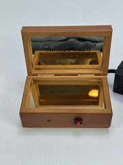 Moisture Guard Electronic Hearing Aid Dryer Wooded Box Working