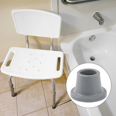 Heavy Duty Shower Chair Leg Caps 4 Pack – Replacement Rubber Feet for Bath Seat,