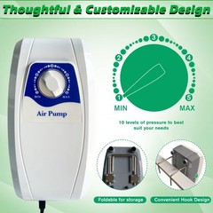 Hospital Bed Alternating Air Pressure Mattress Pad Quiet Pump Relieve Bedsore
