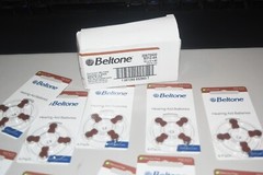 Lot Of 10 Packs Beltone Hearing Aid 40 Batteries B312-4A EXP AUG 2023 W1B