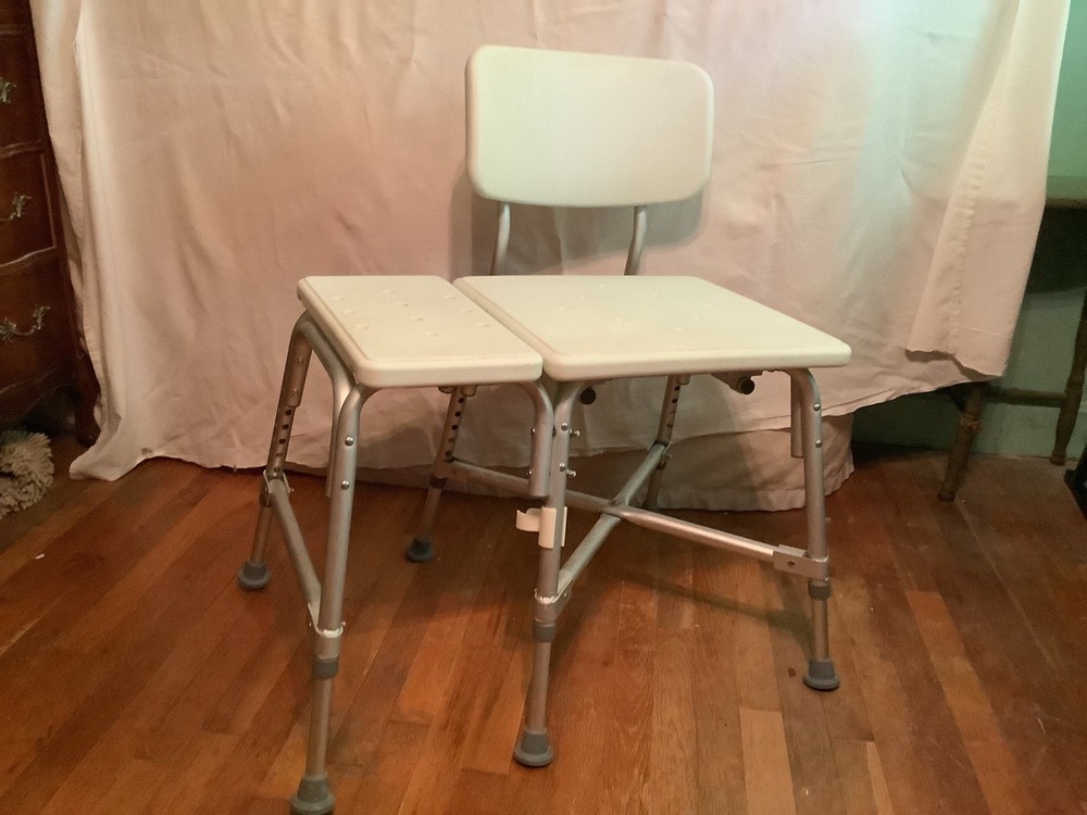 Guardian bariatric transfer chair ref#MDS86952XW..white plastic and aluminum