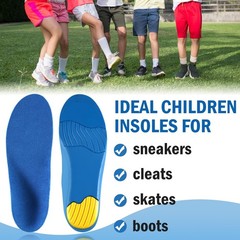 Ailaka Kids Orthotic Cushioning Arch Support Shoe Insoles, Children Pu Foam…