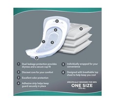 Men’S Guards, Maximum Absorbency, 52 Count