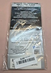 ****NEW**** TechWare Pro Compression Ankle / Foot Sleeve L/XL 1 Pair