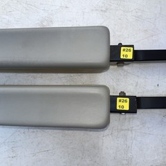 Armrest Arm Rest Assemblies PAIR 14″ Grey Pads Hoveround MPV5 Power Chair Parts