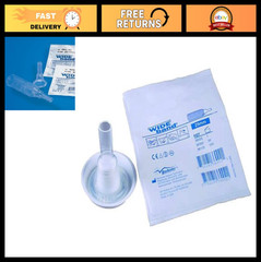 10 Pack Medium 29mm External Catheters, Extra Adhesive, Wideband, Comfort Fit