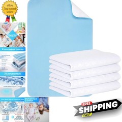 18″x24″ Heavy-Duty Washable Incontinence Bed Pads – 2 Packs for Kids & Pets