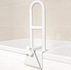 Vaunn Bath Bar Bathtub Rail Grab White Bathroom Handle Tub Adjustable