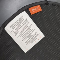 Sojoy iGelComfort Deluxe Gel Swivel Seat Cushion 360 Rotating Memory Foam 14.5″