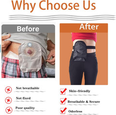 Ostomy Bag Covers Ostomy Belt Stealth Belt Ostomy Bag Cover Adjustable Ostomy Su