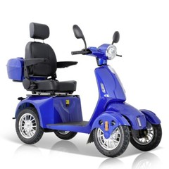 Heavy Duty 4-Wheel Senior Mobility Scooter 31 Miles 3-Speed 800W 500lbs Capacity