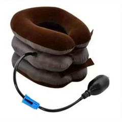 Inflatable Cervical Neck Traction Pillow Air Neck Support Pain Cushion Relief