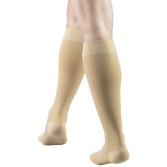 Truform 30-40 mmHg Compression Stockings for Men and Large (1 Pair), Beige