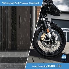 EaseThrift 1″ Rise Threshold Ramps for Doorways 40 in – 1 PC, Black