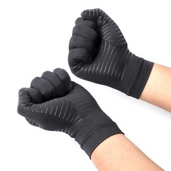 Copper Compression Gloves Carpal Tunnel Arthritis Joint Pain Relief Hand Support