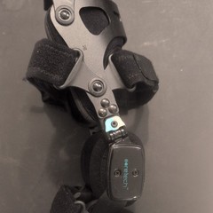 Coretech 845 OA Knee Brace Left Knee Medium Size w/ Extension Angle Adjusters