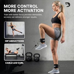 Comfortable & Stylish Ankle Strap for Cable Machines – Best for Fitness Goals
