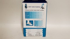 Med Spec ASO Ankle Stabilizer – Lace Up Ankle Brace, Black, Small NEW