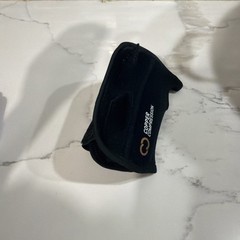 COPPER COMPRESSION Wrist Brace Left Hand S/M Unisex; Black