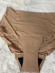 Knix Super Leakproof High Rise Underwear Super Absorbency 40 ml Dark Beige L