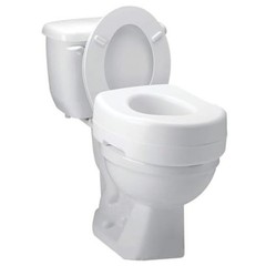Adds 5 Inches of Height, Elevated and 5 Inch (Pack of 1) Toilet Seat Riser