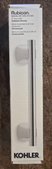 KOHLER Rubicon K-R27240-CP 9 inch Grab Bar in Polished Chrome