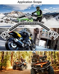 ATV Motorcycle Mud Strap, Universal 7/8“ – 1 3/8“ Handelbar Snowmobile Grab